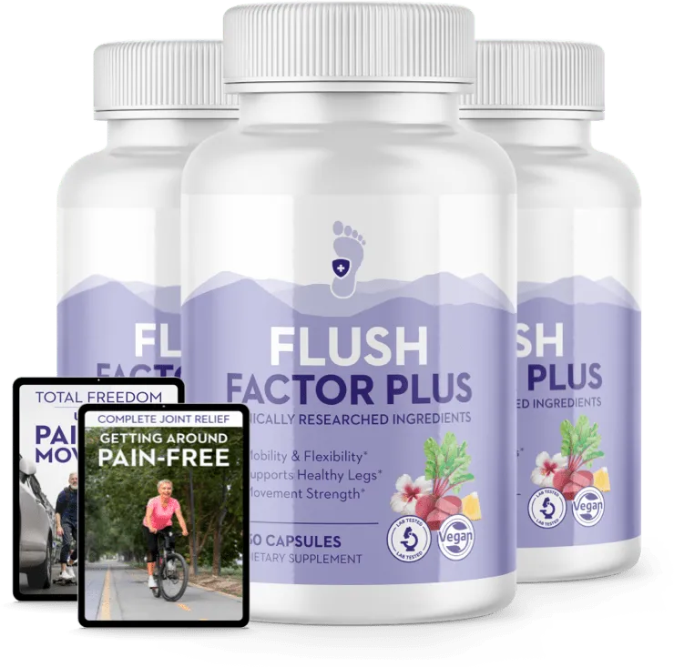 Flush Factor Plus bottle